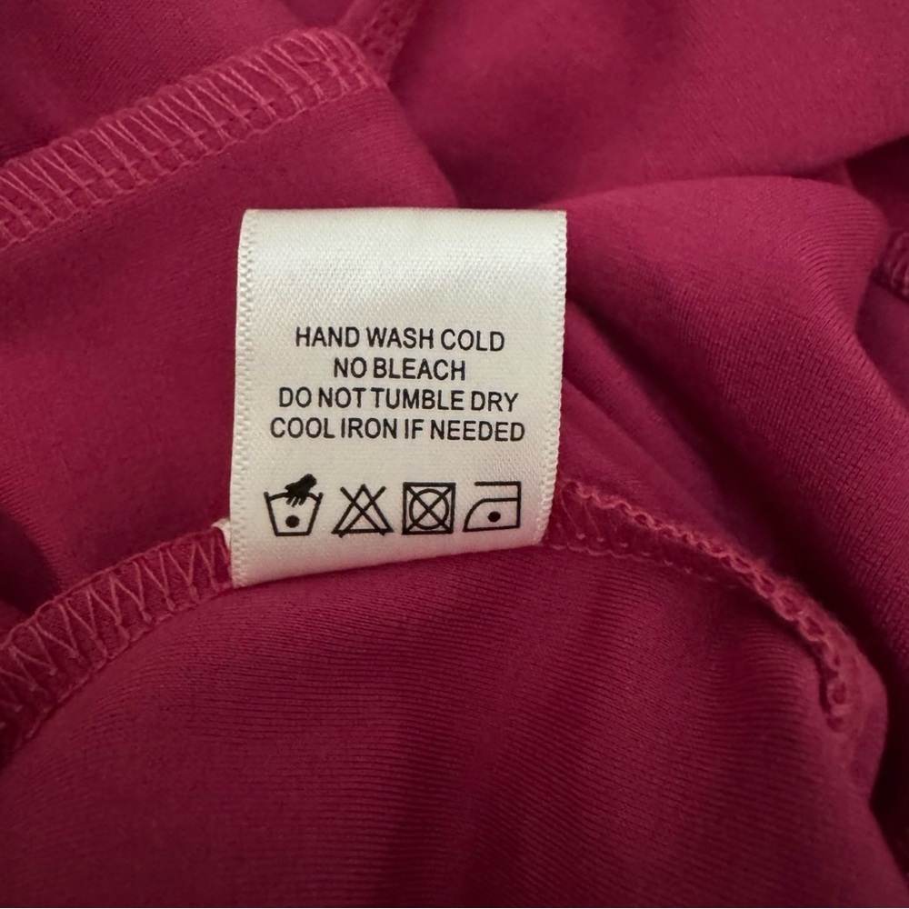NWT! Lovers + Friends Lucie Midi Dress in Fuchsia Size Medium - Picture 12 of 13